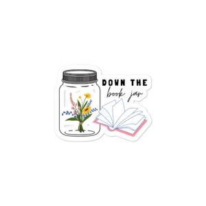 Down the Book Jar Stickers